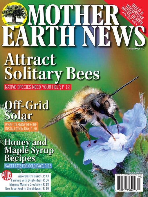 Imagen de portada para MOTHER EARTH NEWS: February/March 2022